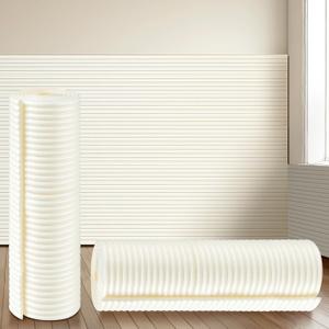 19.7 x 78.7 Inch Wall Padding for Kids, White, 1 Roll