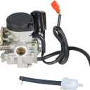 WFLNHB Carburetor 20mm Carb Replacement for Big Bore 139QMA 139QMB Scooter Moped ATV Engine 4-Stroke GY6 50cc 100cc Scooters