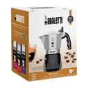 Bialetti Brikka Moka Pot - Crema-Rich Stovetop Espresso Maker, Italian Coffee Maker, 2 Espresso Shots (3.4 oz - 100 ml), Black
