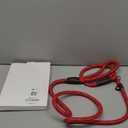 Fida Durable Slip Lead, 6 FT x 1/2" Heavy Duty , Comfortable Strong Rope for Large, Medium Dogs, No Pull Pet Training Loop Leash with Highly Reflective, Red