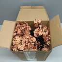 Babys Breath Silk Artificial Flowers Bulk With Vase 10pcs for Fall Decor Fake flower bouquet Bulk for Home Kitchen Indoor Bouquet Floral Arrangement Table Centerpieces Party Decor(Khaki With Vase)