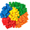 Best Blocks Big Blocks Set, Large Building Blocks for Ages 3 and Up, 100% Compatible with All Major Brands, Classic Colors, 204 Pieces