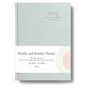 2026 Planner - Weekly and Monthly Planner, January 2026 - December 2026, Linen Hardcover, 2026 Calendar Planner Book with Tabs, Aesthetic, Perfect for Office Home School Supplies (Green, A5)