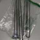 Adjustable Shower Curtain Rod 31-104 Inch, Never Rust Stainless Steel Silver Tension Rod, 1" Heavy Duty No-Drill for Bathroom, Kitchen & Closet