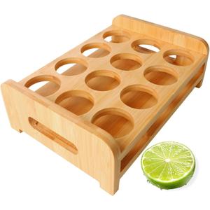 INFTYLE Shot Glasses Set Shot Glass Tray Holder with 12 Holes Serving Stand Organizer for Tequila Whiskey Brandy Vodka Rum Party Club Bar Home Spirit Tasting Gift (Only Tray, Cups Not Included)