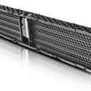 A-Premium Front Lower Active Grille Shutter with Motor Compatible with Chevrolet Bolt EV 2017-2020, Malibu 2016-2021 & Buick LaCrosse 2017-2019, Replace# 71300TLAA01