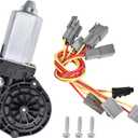 Window Motor Front Right Passenger Side 742-251 Compatible with 1986-1996 Ford F150 F250 F350 Aerostar 1965-1997 Mercury Comet Marquis Power Window Lift Motor Replace E3AZ-5423394-A