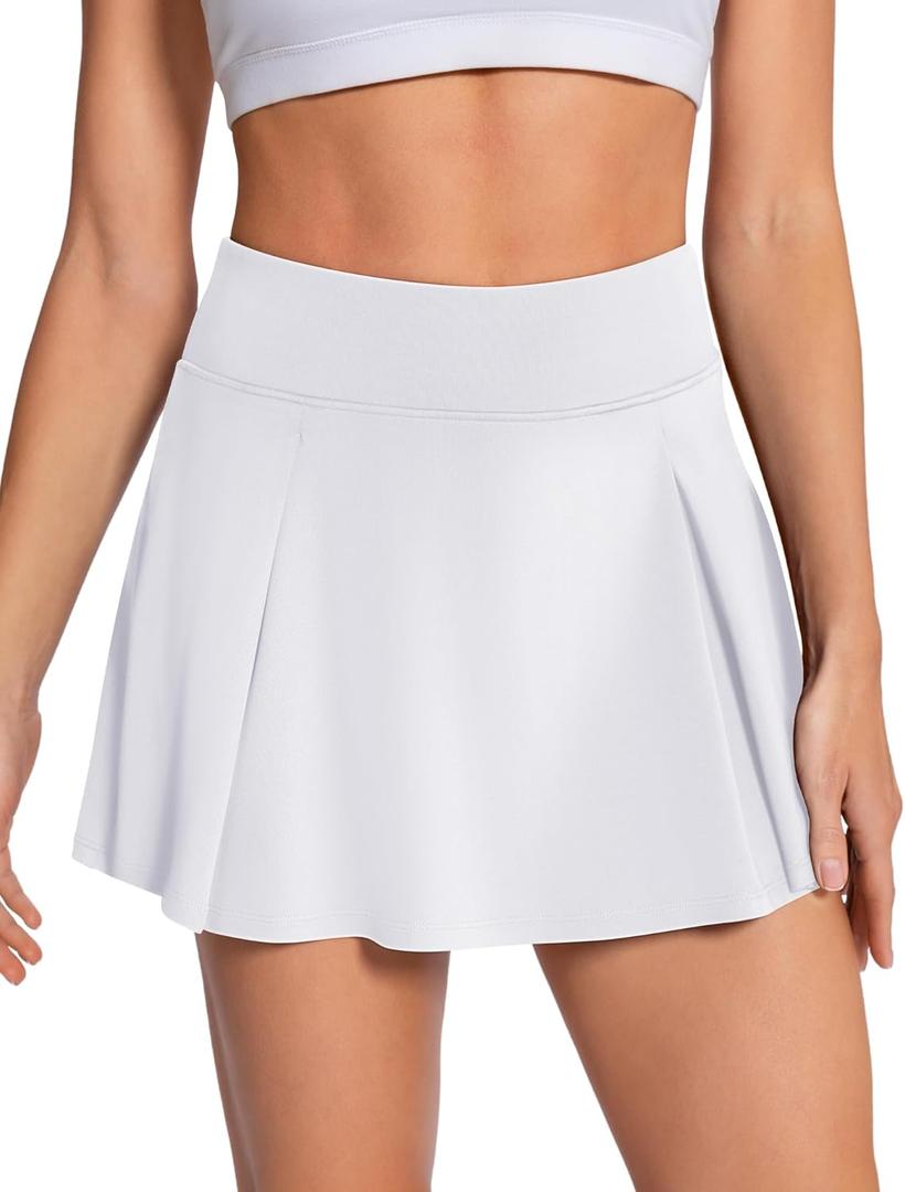 Women's Tennis Skirt with Pockets Shorts High Waisted Athletic Skirt Golf Skorts for Workout Pickleball