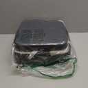 HOMEAL Booster Seat for Kitchen Chair - Toddler Booster Seat for Dining Table - Dining Seat with Adjustable Straps - Non-Slip Base & Breathable Fabric - Dark Gray