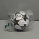 adidas UCL League Soccer Ball (4, White/Black/Gold Metallic)
