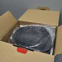 Mueller 12-Cup Drip Coffee Maker - Borosilicate Carafe, Auto-Off, Reusable Filter, Anti-Drip, Keep-Warm Function, Clear Water Level Window Coffee Machine, Kitchen Essentials & Accessories (Black)