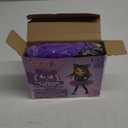 GIFTINBOX Cat Costume for Girls, Light Up Black Cat Costume, Halloween Animal Dress Up Costumes for Kids Age 3-8 (M(5-6y))