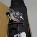 Under Desk Cable Management Tray, 36" Large No Drill Cord Organizer with Easy to Clean Oxford Fabric, Clamp On Power Stripe Holder for Home Office & Gaming Space to Hide Wires