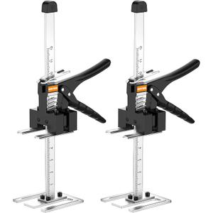 Labor-Saving Arm Jack Multifunctional Construction Jacks, Furniture JacksLift Height 10 inches 300lb Load-Bearing for Installing Windows and Doors, Lifting Furniture, Woodworking Tools (15.7inches, black)