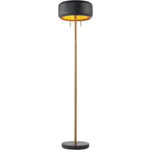 Globe Electric 67346 Novogratz x Floor Lamp, Dark Gray