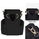 OFY Dog Treat Pouch with Training Clicker, Detachable Strap,Large Capacity Fit for 40oz Stanley Cup,Easy-to-Clean PEVA Material,Multiple Pockets