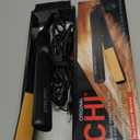 CHI Original 1" Ceramic Hair Straightener Flat Iron for Hair Styling, Advanced Ceramic Technology for Frizz-Free Smooth Shine, Floating Plates for Easy Glide, Analog On/Off Switch, Salon-Quality Results