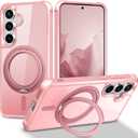 Swivel Ring for Samsung Galaxy S24 Plus/S25 Plus case-Pink
