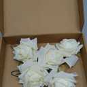 Floweroyal Pink Artificial Flowers Fake Rose Flowers Dahlia with Stems for DIY Wedding Bridal Bouquets, Baby Shower, Floral Arrangement, Table Centerpieces, Home Decorations.