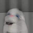 Bunny Mascot Head Costume Rabbit Animal Head Mask Cosplay Dress Halloween Party Suit