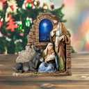 CBC Group Advent and Christmas Nativity Figurine, 11.5-Inch, Bethlehem Star