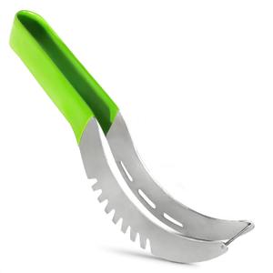 Watermelon Slicer Cutter Tool  Durable Stainless Steel Blade Watermelon Cutter with Ergonomic Handle | Slice or Cube Cantaloupe & Honeydew, Quick, Mess-Free Prep for Summer Snacks, Parties & BBQs