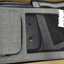 Extra Large Pet Carrier Backpack with Wheels Cats Under 30 Lbs, for Dogs Puppies Rabbits Other Animals Under 25 Lbs, Great for Travel/Hiking/Outdoor Use, Grey