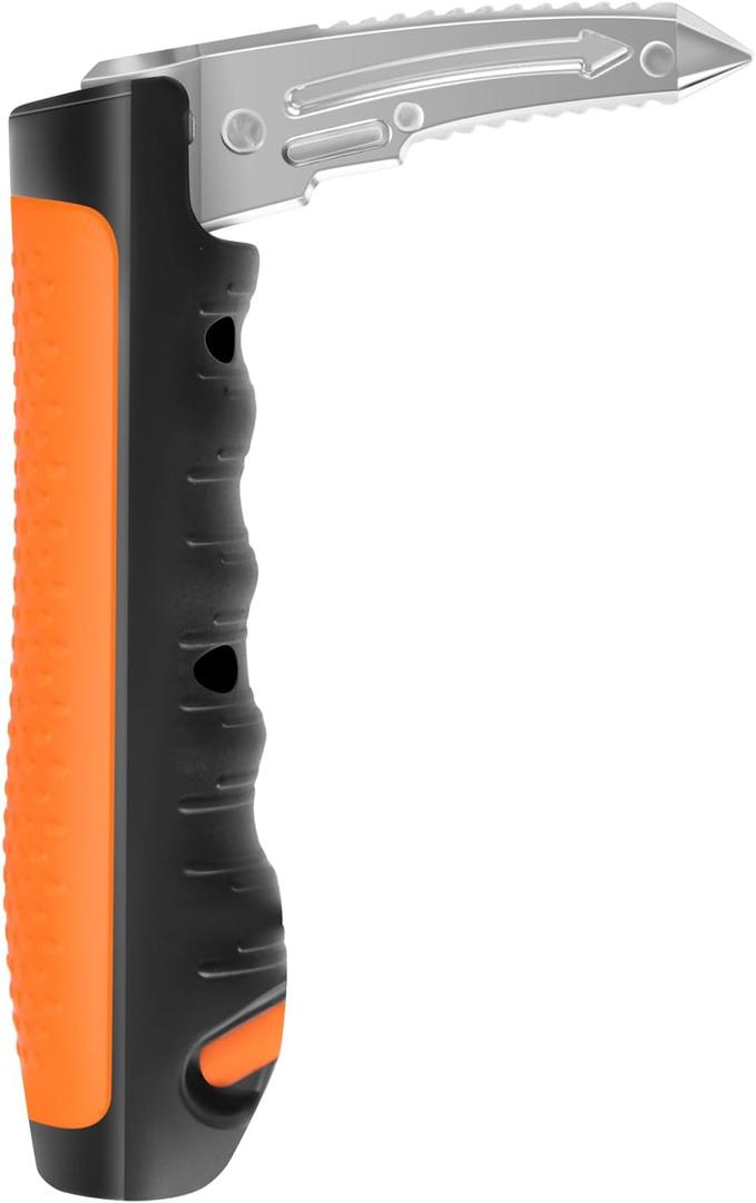 Kaiedos Car Door Handle for Elderly, 3-in-1 Car Handle Assist for Seniors, Portable Auto Cane Vehicle Support Handle, 500 lbs Capacity, Non-Slip Door Assist Bar (Orange)