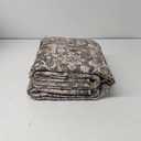 jinchan Area Rug 5x7 Washable Living Room Rug Vintage Distressed Gray Multi Floral Floor Cover Indoor Mat Retro Carpet Bedroom Kitchen Office Farmhouse Grey