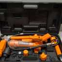 VEVOR 4 Ton Porta Power Kit, Portable Hydraulic Jack with 3.9 ft/1.2 m Oil Hose, Auto Body Frame Repair Kit with Storage Case for Car Repair, Truck, Farm (8800 LBS)