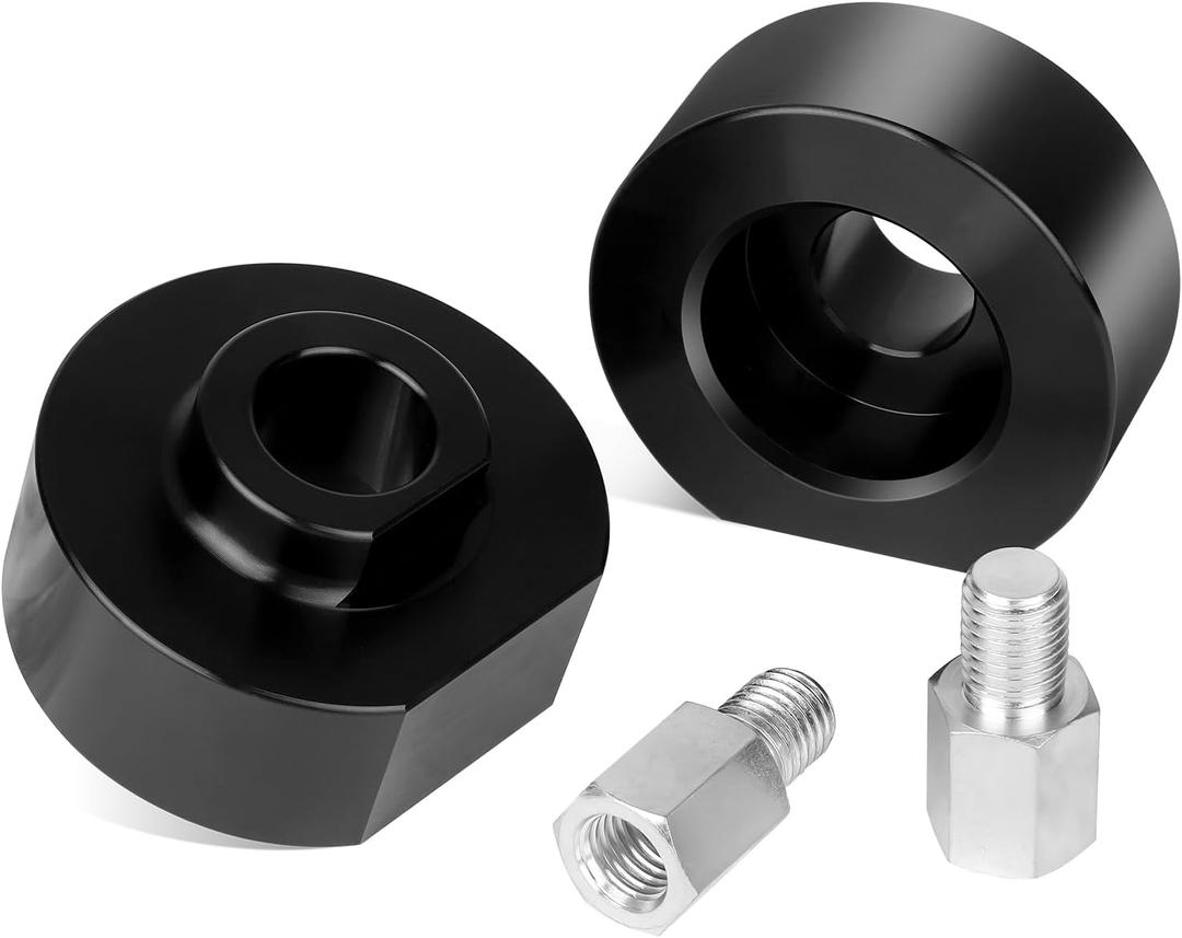 2'' Front Leveling Lift Kits for 1981-1996 F150 (2WD ONLY), 2 Inch Front Strut Spacers for F150 2WD with 3/4-10 Studs