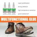 Welding Glue, Welding High-Strength Oily Glue, Universal Super, Instant Bonding, Strong Adhesion, 50g.4pcs