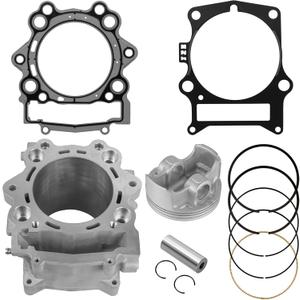 Caltric Cylinder Piston Ring Compatible with Yamaha Raptor 700 YFM700R 2006 2007-2014 Standard Bore