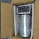 4 Inch Dryer Vent Cover Outside,4" Dryer Vent Cover Outdoor,Dryer Wall Vent Exhaust Vent Cover,Hooded Wall Vent with Screen & Damper,Exterior Dryer Vent Hood Cap for Duct,Exhaust Fan,Galvanized Steel