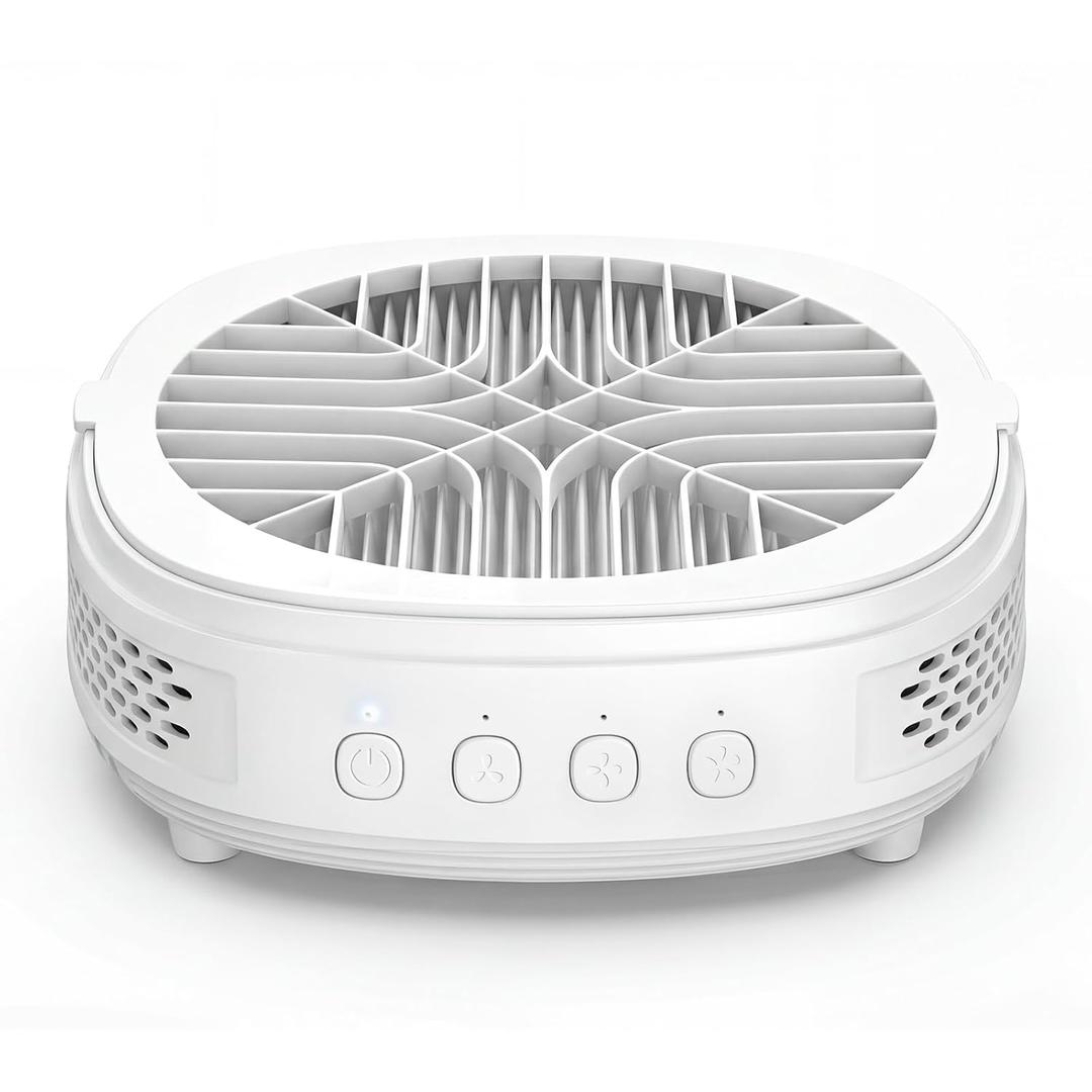 Nail Dust Collector, Professional Vacuum Fan for Nail Tech, Quiet & Compact Dust Extractor for Nail Drill, Must-Have Portable Accessory for DIY Artists