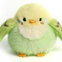3.9 inches Parakeet Plush Toy Bird Stuffed Animal Plush Toy Holder Bag Pendant Party Christmas Birthday Valentine's Day Gifts Toys for Kids Girlfriends (Budgerigar)