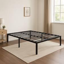 Bed Frame, Width: 60 Inches, Black