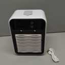 Portable Air Conditioner, Rechargeable Mini Air Conditioner Evaporative Air Cooler With 2 Speeds, Unit 2 Cool Air Spray, Digital Display Car AC Fan, Portable AC for Car Bedroom Office Camping