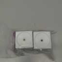 Wall Nanny Mini - Smallest Baby Gate Wall Protector (Made in USA) Protect Walls & Doorways from Pet Gates & Dog Gate Spindles - Child Pressure Mounted Baby Gate for Stairs Wall Cup (White) 4 Pack