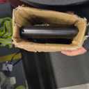 Swing Arm Curtain Rod, Black, 35.4'' Long, 1.1'' Diameter Pole, Rotate about 180 degrees, Detachable Ball Finial, 1 Piece