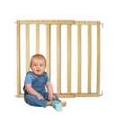 Toddleroo by North States LuxeCraft Wood Baby Safety Gate for Stairs & Doorways, Hardware Mount, Adjustable 25.25 to 39.25 Inches Wide, 30 Inches High, Beechwood Natural Wood