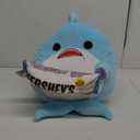 Snackles Series 2 Shark & Hershey (Cookies n Cream) 8 Inch Plush by ZURU, Ultra Soft Plush, Collectible Plush with Real Licensed Brands, Stuffed Animal, Giftable
