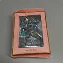 LUKACY 6 Pack Large Metal Hair Claw Clips - 4 Inch, Perfect Big silver claw clips hair clips for Women and Thinner, Thick hair styling,Strong Hold, Fashion Hair Accessories (Style 1 Silver)