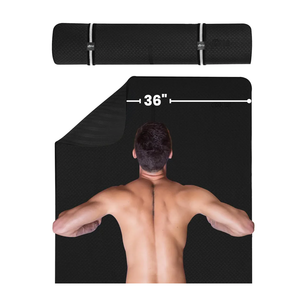 Extra Wide Yoga Mat for Men Women (72"L x 36"W) Non Slip Fitness & Exercise Mat with Alignment Marks for Yoga, Pilates, Floor Workouts