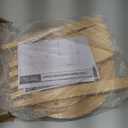 2 Tier Round Bamboo Plant Stands Shelf Indoor , Wooden Corner Flower Pot Stands Shelf, Tall Plant Pedestal Holder Rack in Living Room Patio Balcony Outdoor, D12 H23.6 Inch