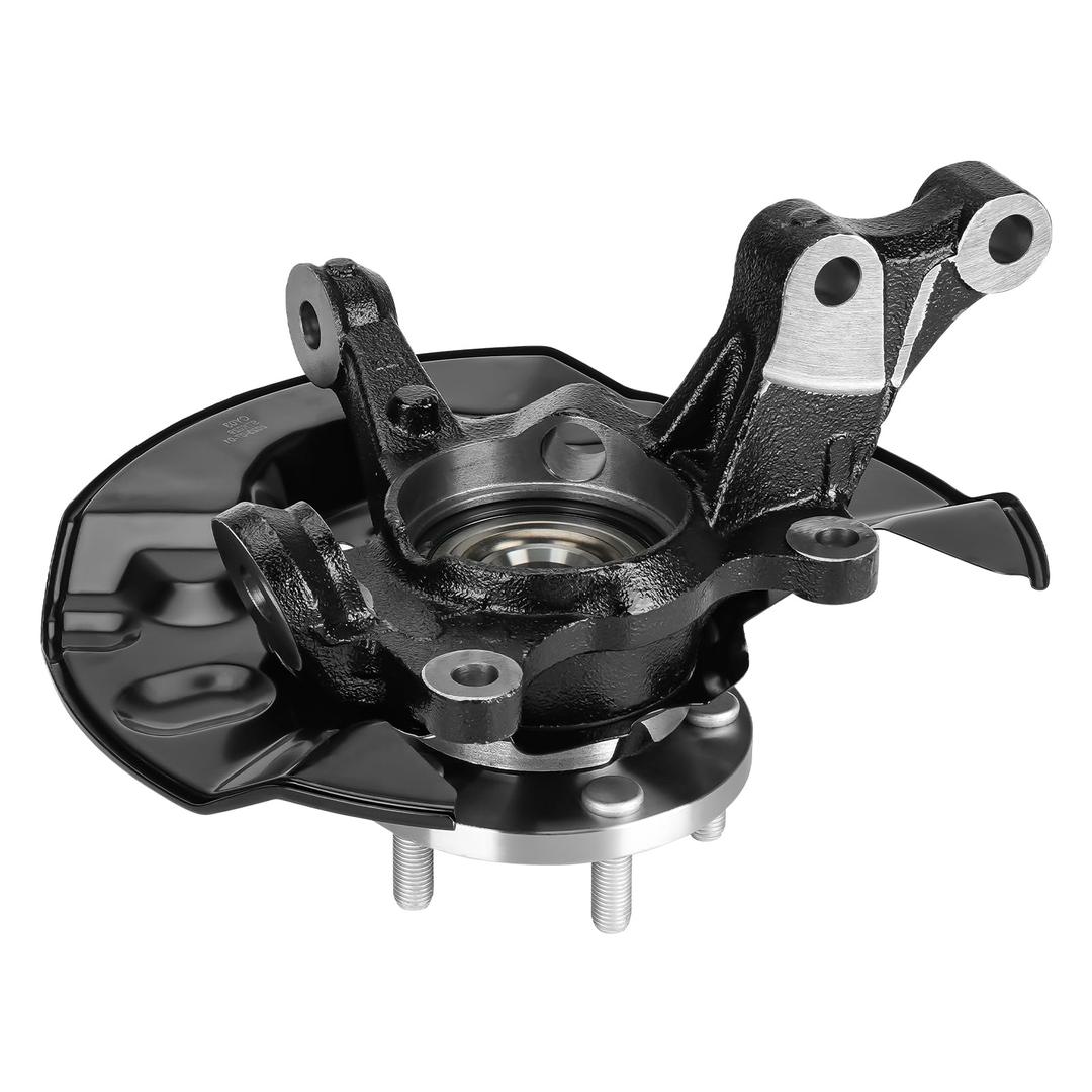 Front Right Steering Knuckle & Wheel Bearing Hub Assembly for Toyota Corolla Sedan 1.8L 2003 2004 2005 2006 2007 2008, Passenger Side, With ABS, Replace 698-388 698388 LK030