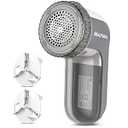 BEAUTURAL Fabric Shaver and Lint Remover, Portable Sweater Defuzzer, Gray