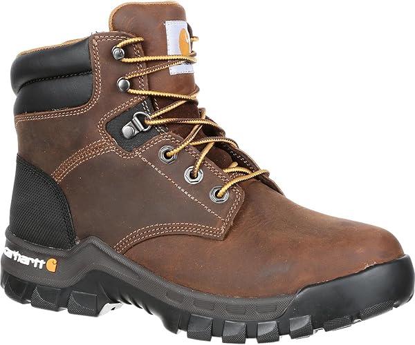 Carhartt Footwear CMF6366 6-Inch Brown WorkFlex® Work Boot - Composite 9