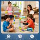 Airflow STEM Toy for Kids 3+, STEM Kits Building Toys for Home School, Education, Air Aerodynamics, Building & Tinkering