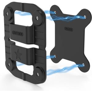 Body Cam Magnet Mount,8pcs Magnets Style,Strong Magnet Camera Holder Fit for All Models Police Body Cam, Stick to Clothes Prevent Law Enforcement Camera from Moving (1)